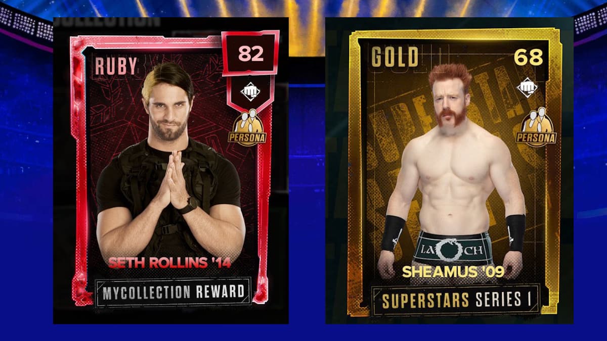 Persona Cards in WWE 2K24