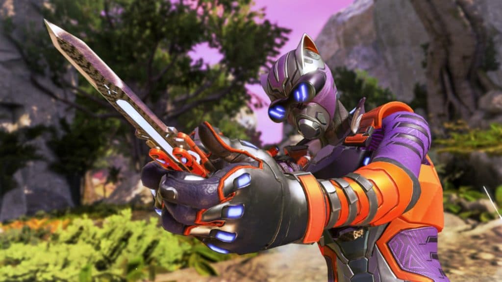 Octane's Protoype Butterfly Heirloom in Inner Beast Collection Event in Apex Legends