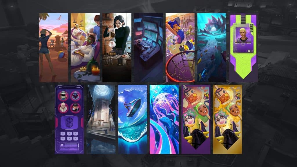 Playercards in Battle Pass for Valorant Episode 8 Act 2