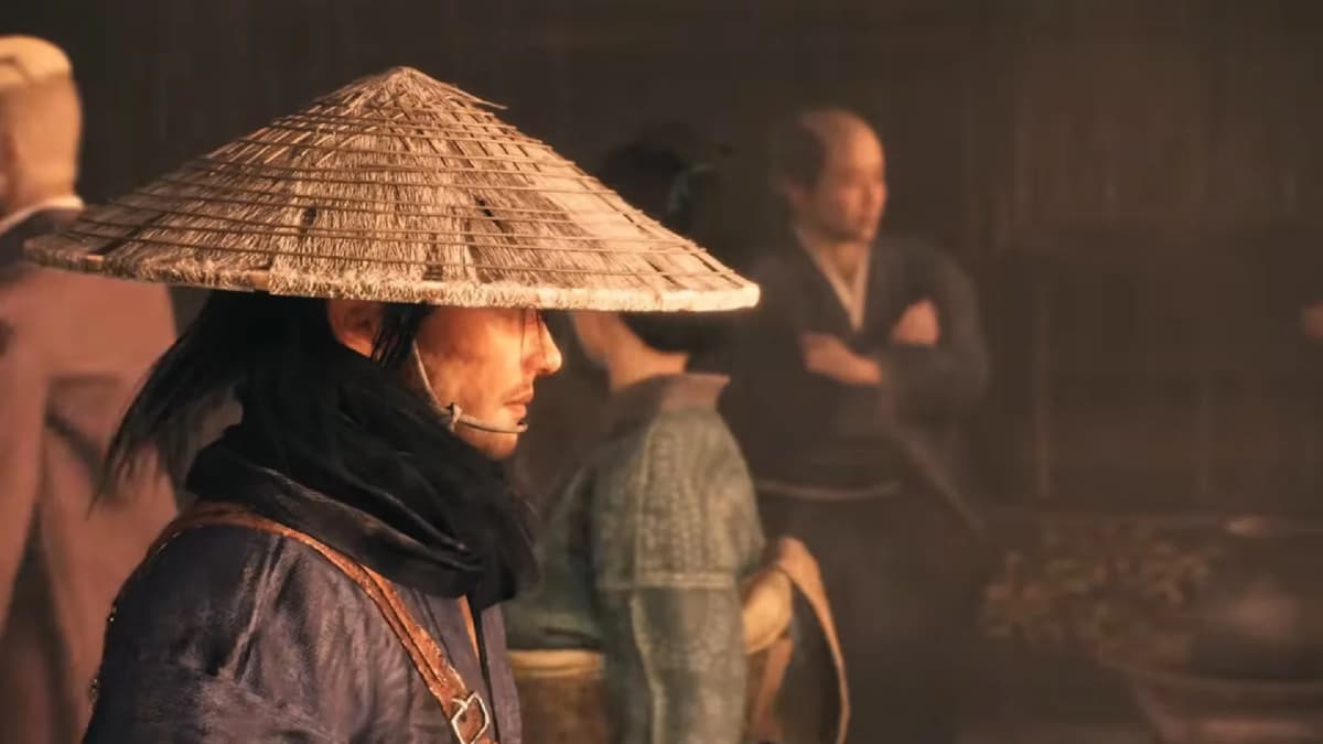 Rise of the Ronin main character during the intro