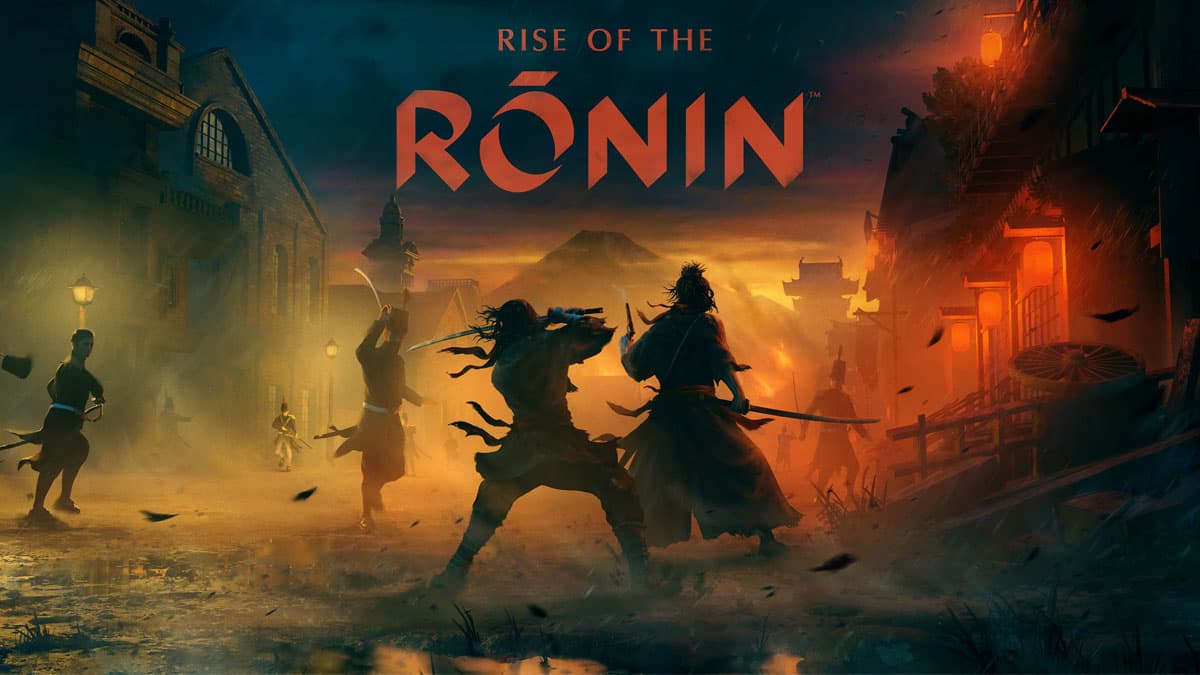Rise of the Ronin splashscreen.