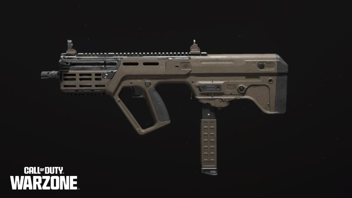 RAM-9 SMG with Warzone logo