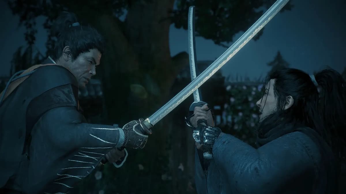 Sword combat in Rise of the Ronin