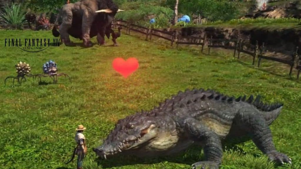 Alligator in Final Fantasy 14