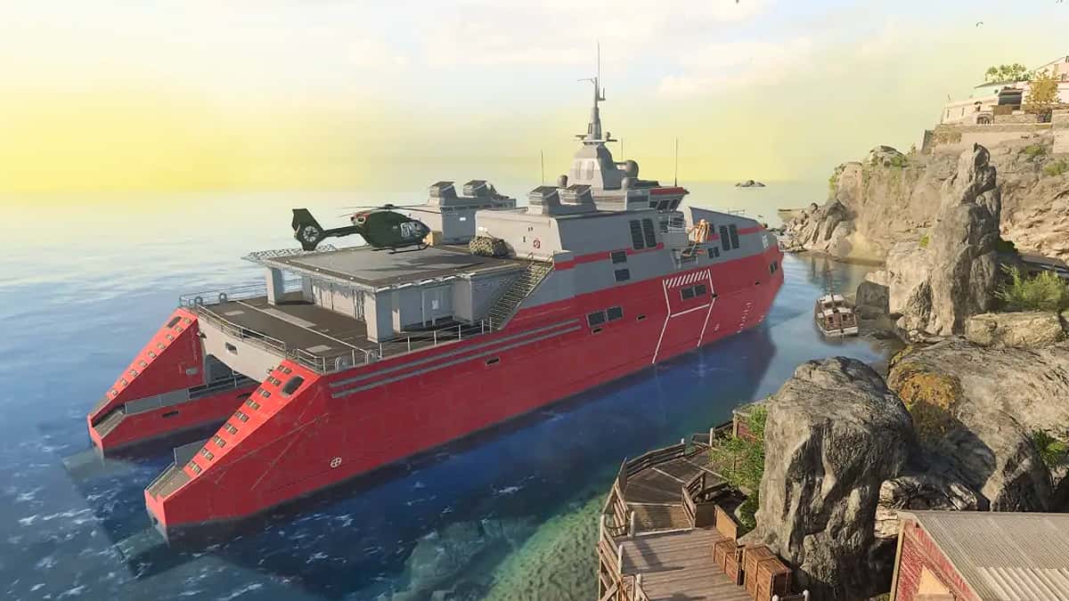 Research Vessel in Warzone Fortune's Keep
