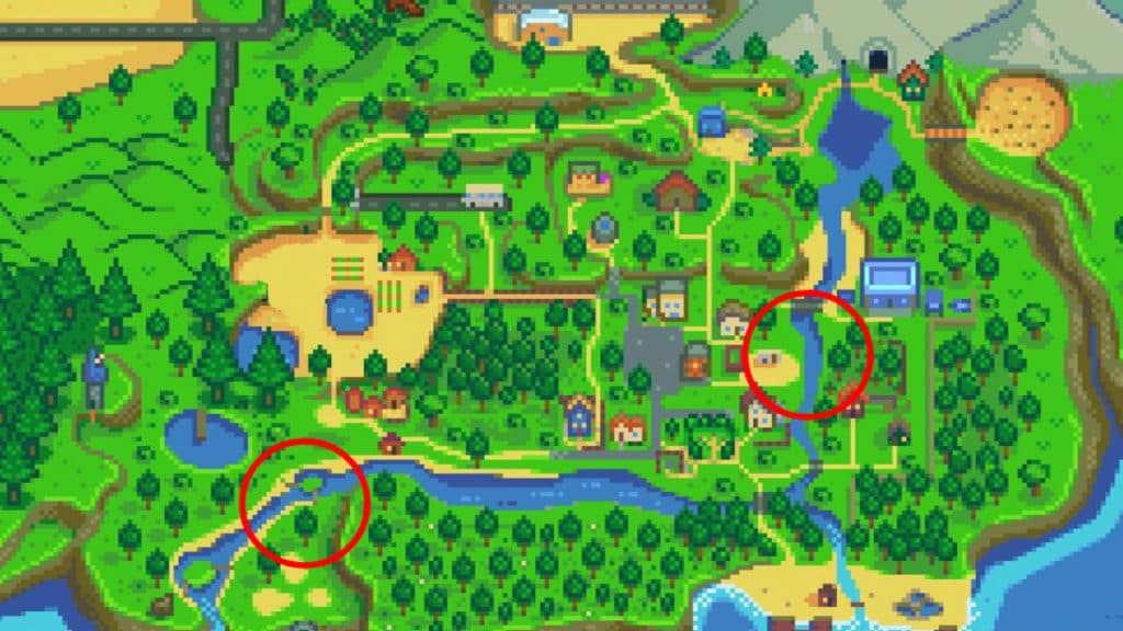 Stardew Valley Tiger Trout locations