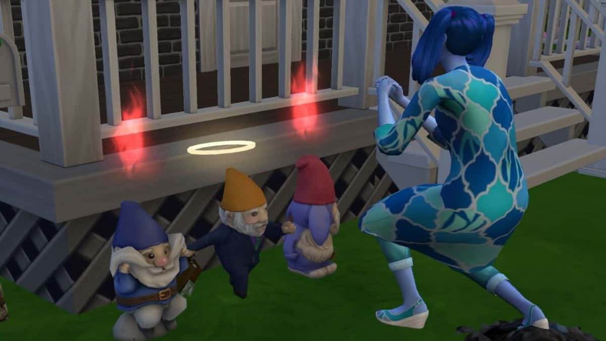 The Sims 4 Gnomes