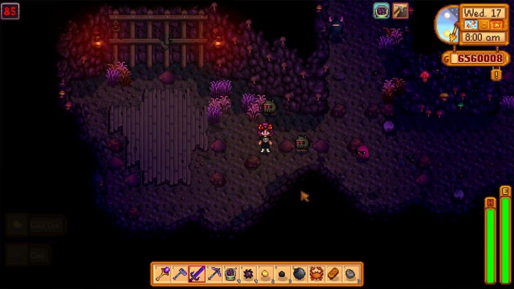 The mines in Stardew Valley
