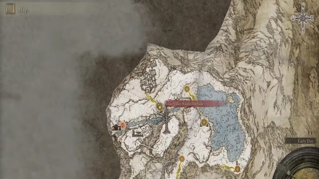 Castle Sol location on Elden Ring's map