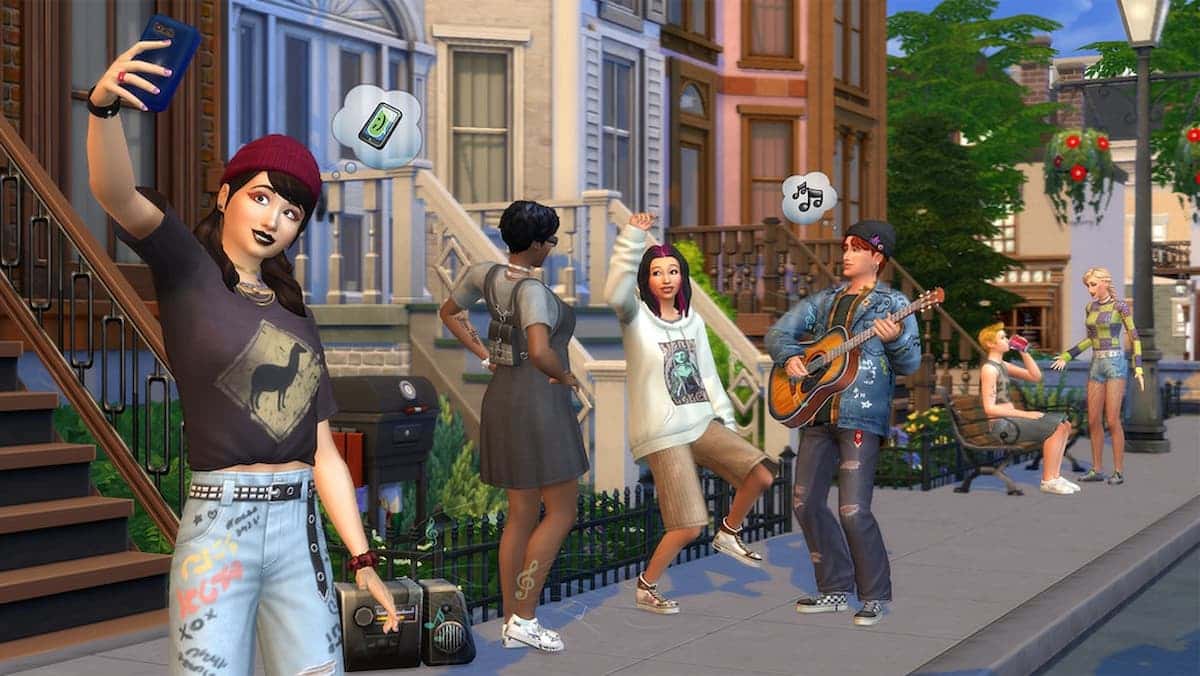 Characters in The Sims 4