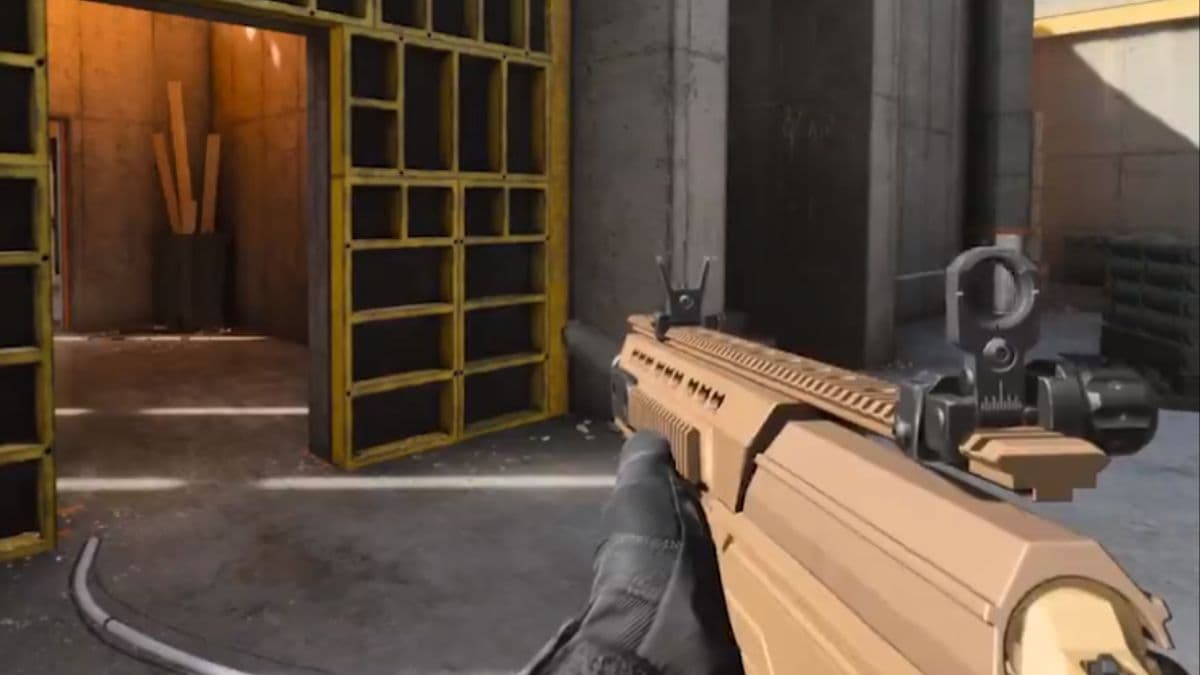 factory iron sight attachment on xrk stalker in mw3 and warzone