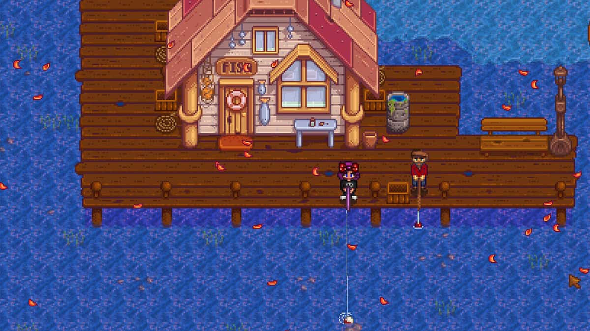 Pesca a Stardew Valley
