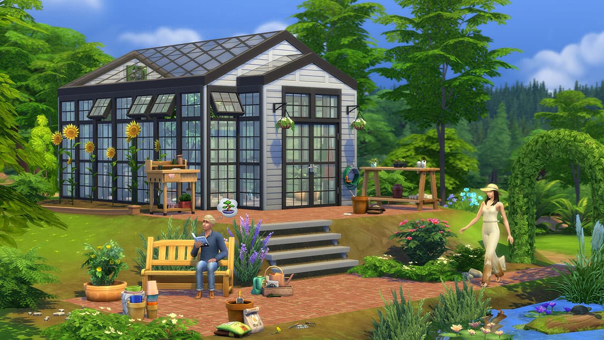 A Greenhouse in The Sims 4