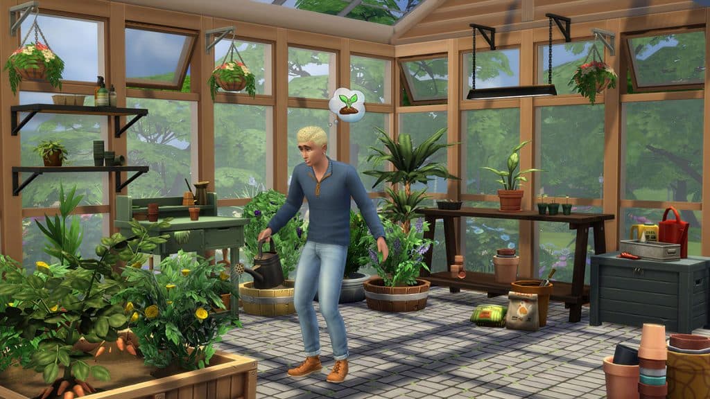 A Sim in a Greenhouse