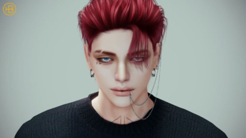 Sims 4 Male hairstyle CC