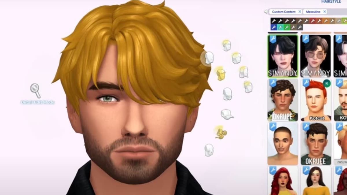 Sims 4 Hair CC CAS