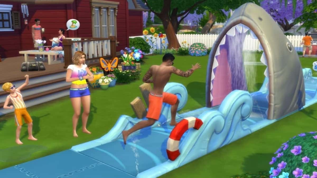 The Sims 4 Backyard Stuff
