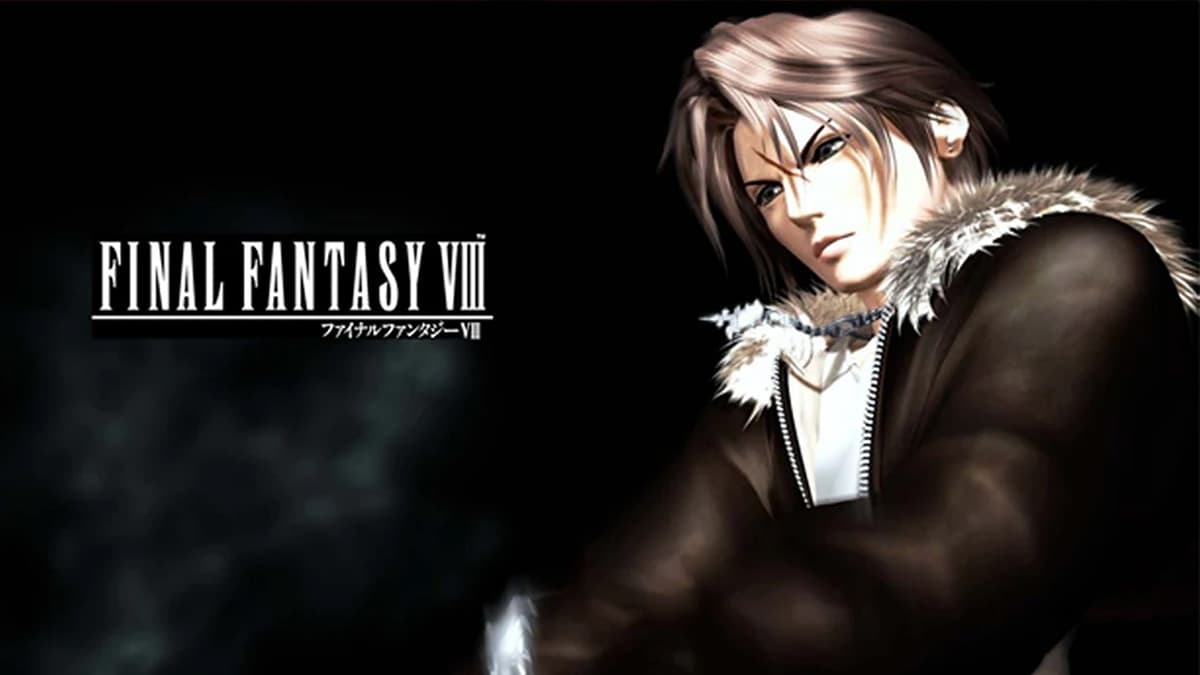 Squall Leonhart in Final Fantasy 8.