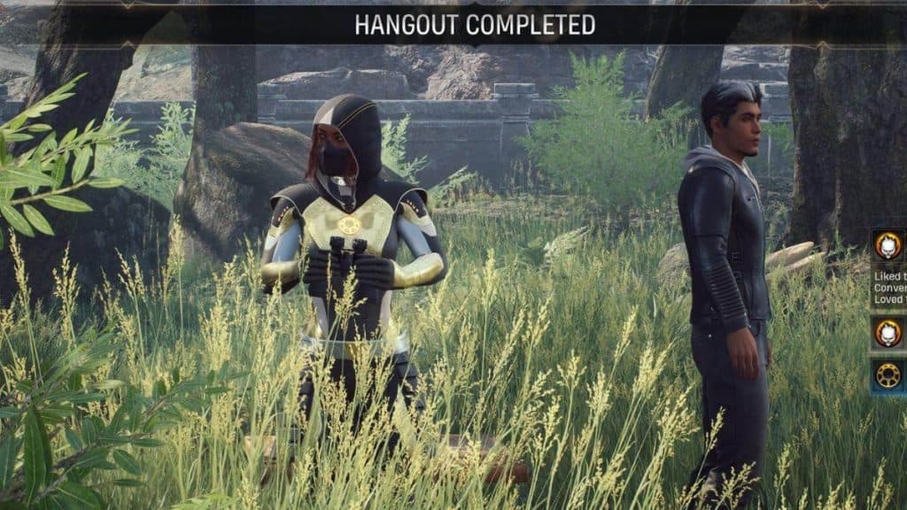 Hangout event completed in Marvel's Midnight Suns
