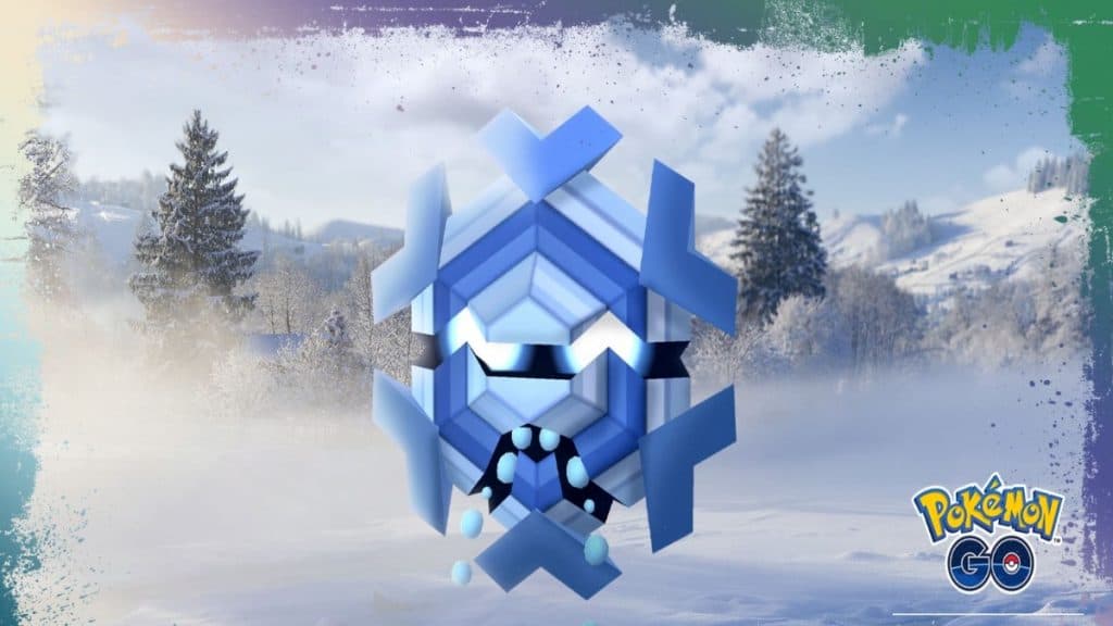 pokemon go ice-type cryogonal