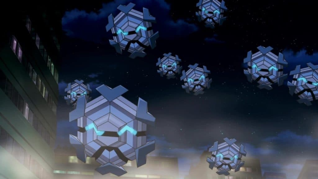 pokemon go species cryogonal in the anime