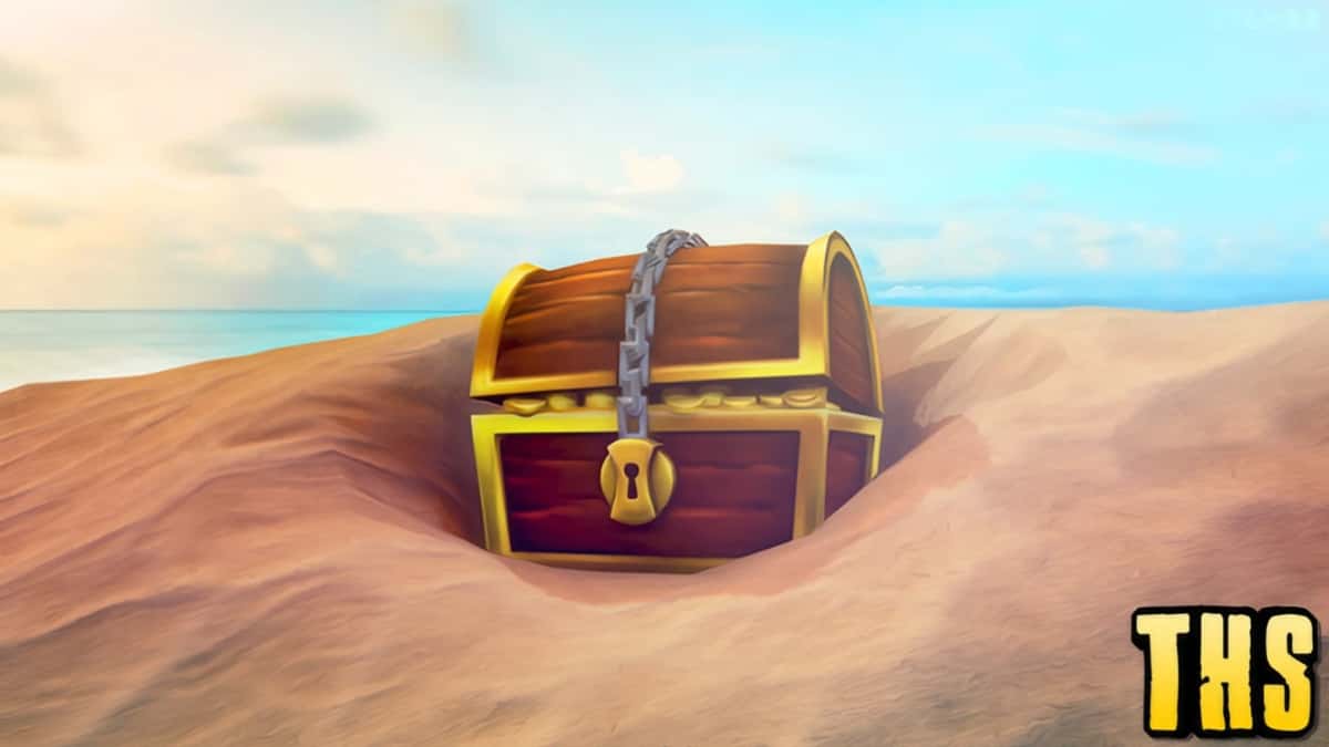 A Treasure chest in Treasure Hunt Simulator.