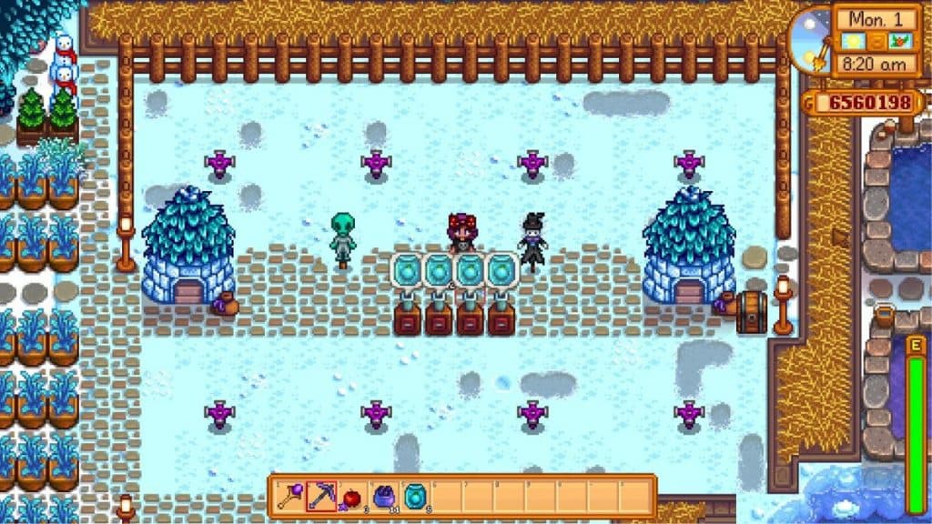 Ancient Fruits grown in Stardew Valley