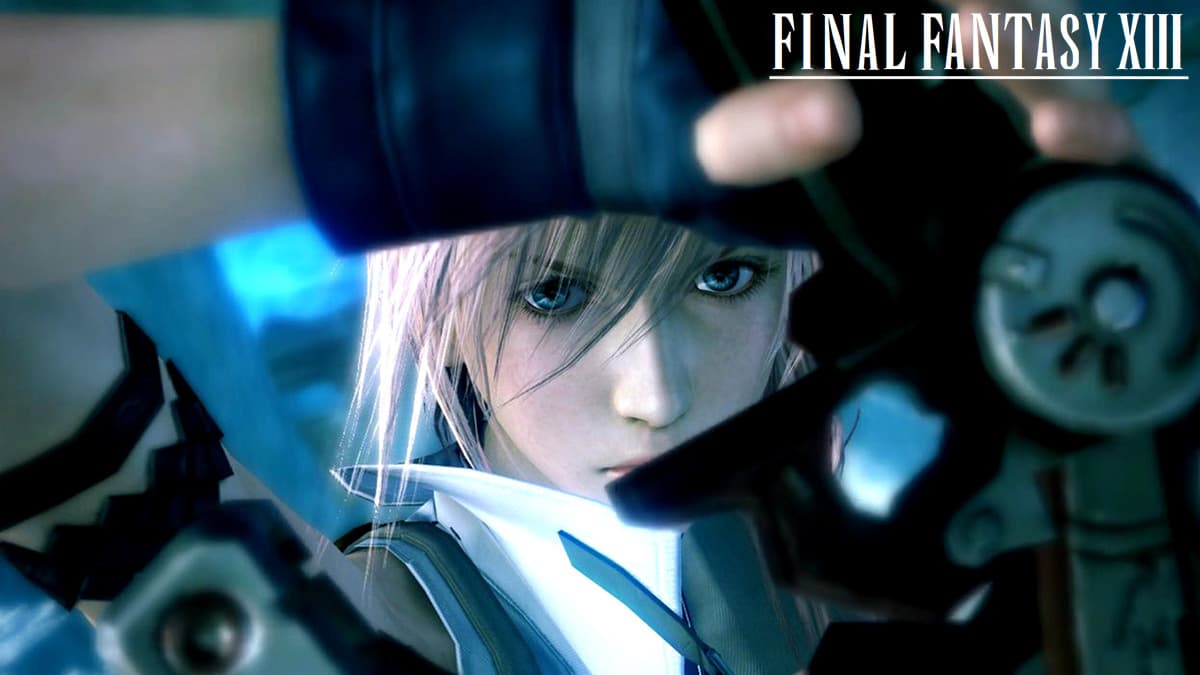 Lightning in Final Fantasy XIII.