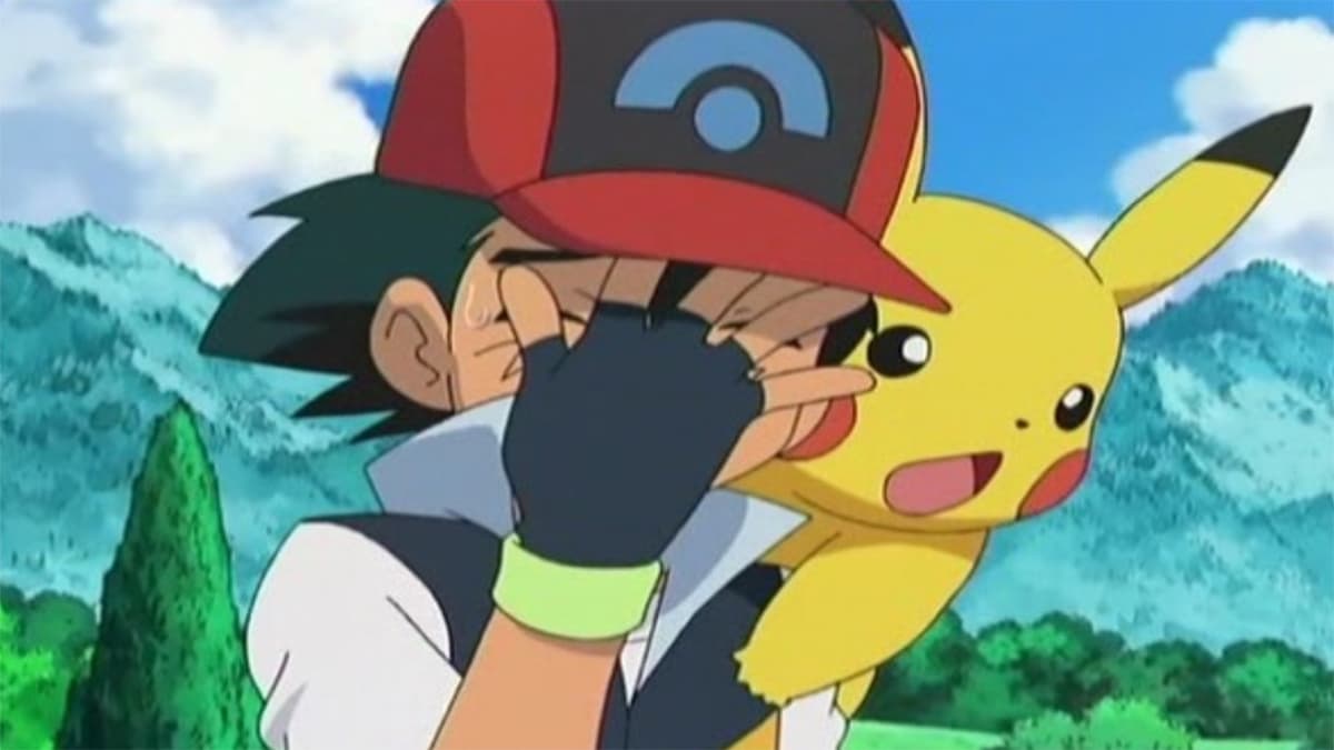 Ash and Pikachu in the Pokemon anime