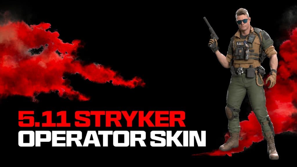 5.11 Stryker Operator Skin Warzone Mobile