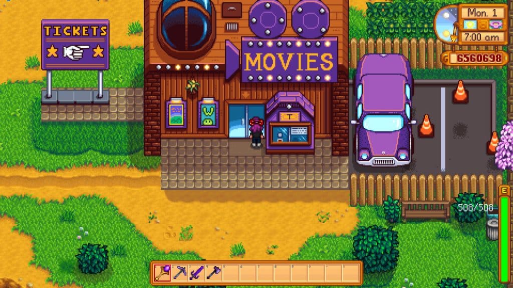 The Movies in Stardew Valley