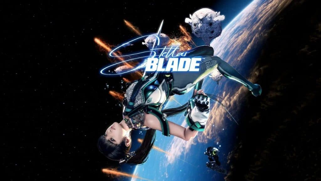 Copertina dell'edizione standard di Stellar Blade