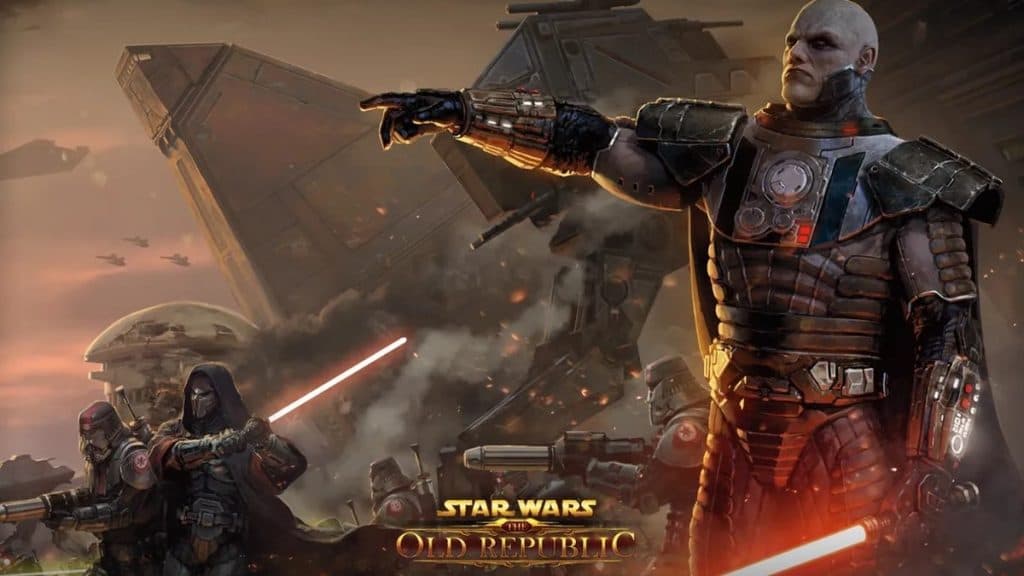 Star Wars old republic release poster