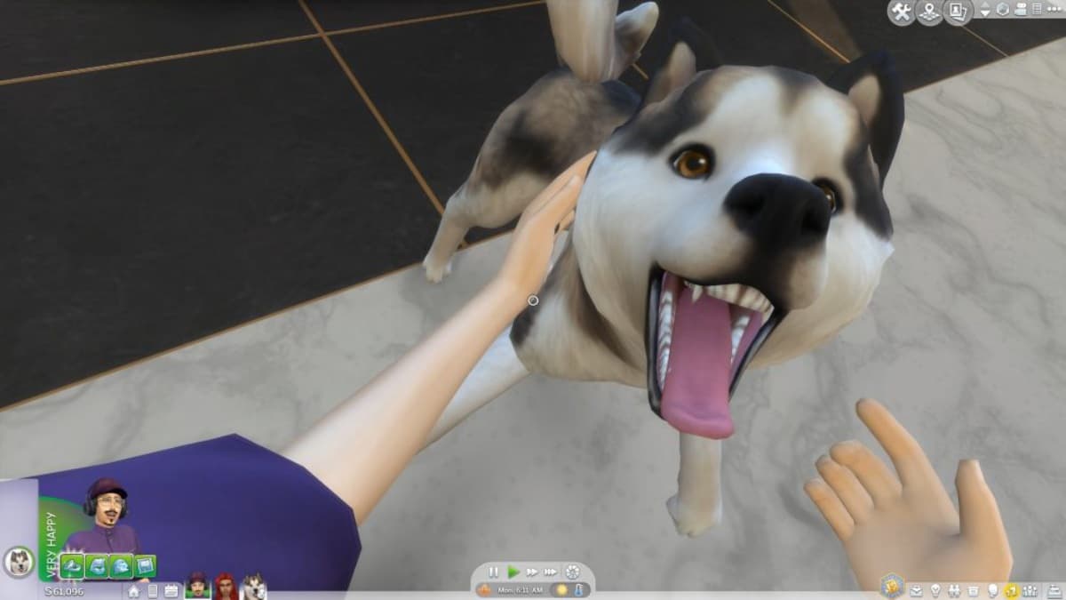The Sims 4 First-Person camera