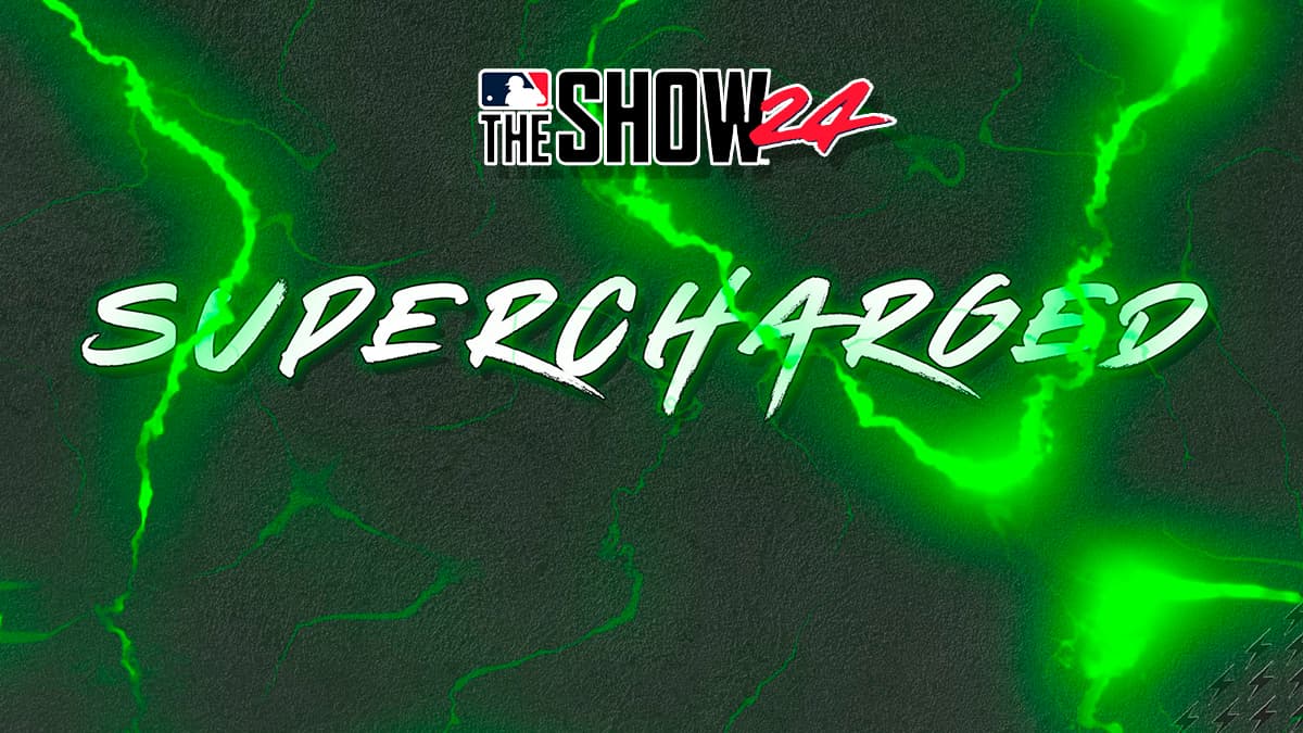 MLB The Show 24 Supercharged logo