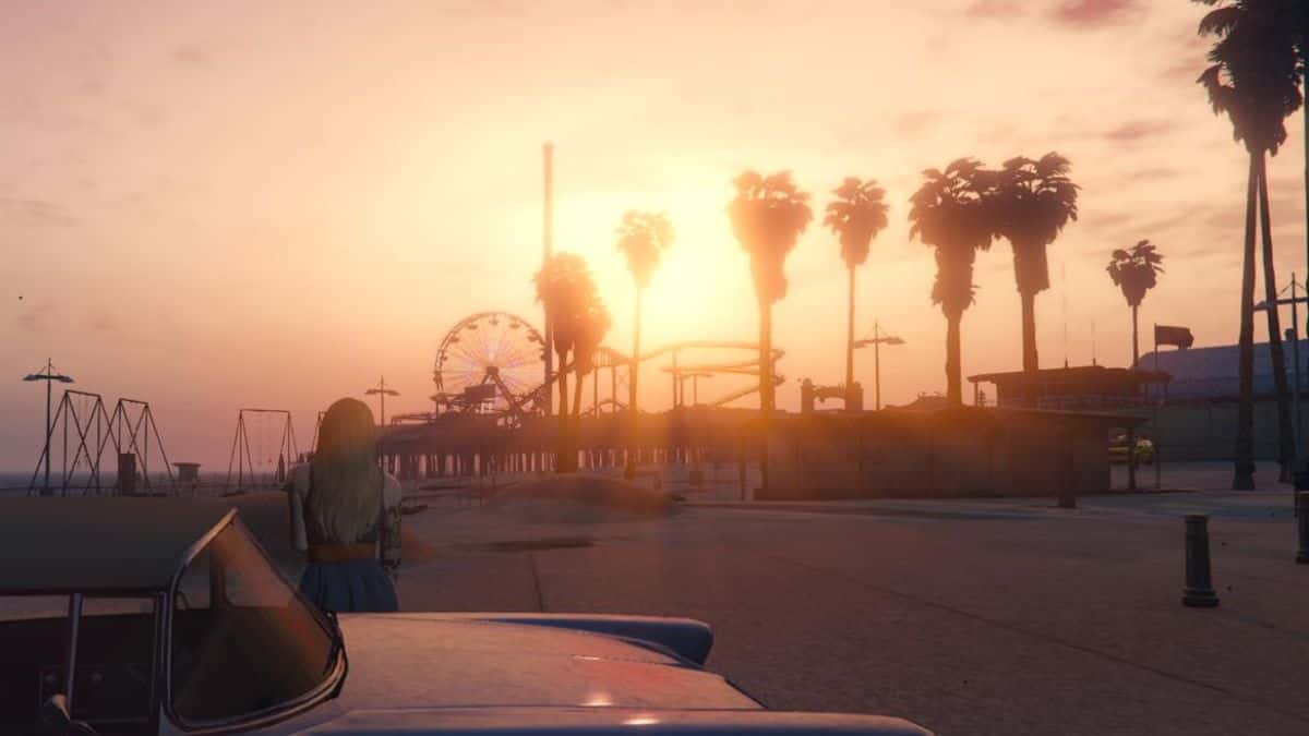 Il tramonto in GTA 5