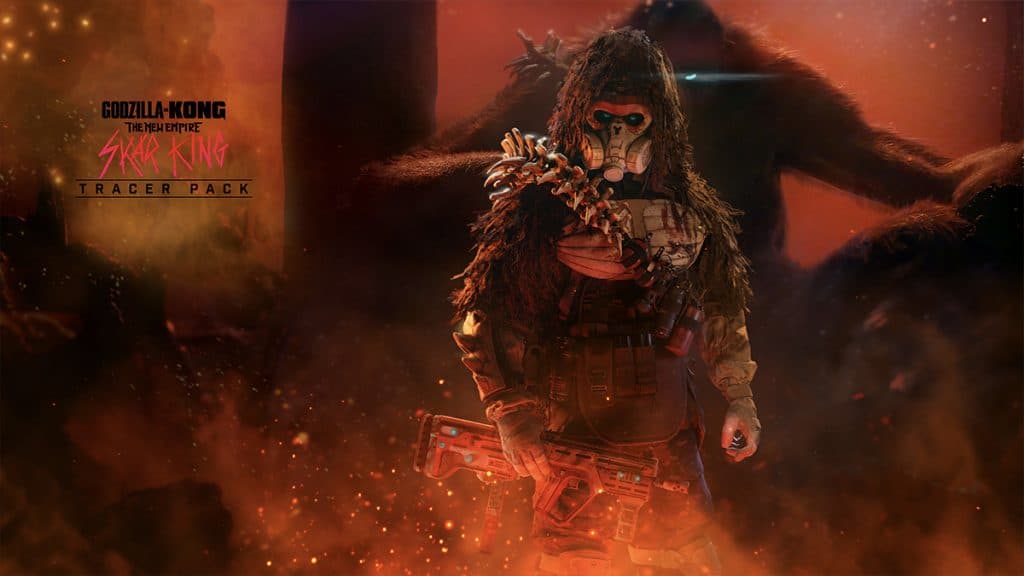 Skar King Operator skin Godzilla x Kong bundle MW3 Warzone