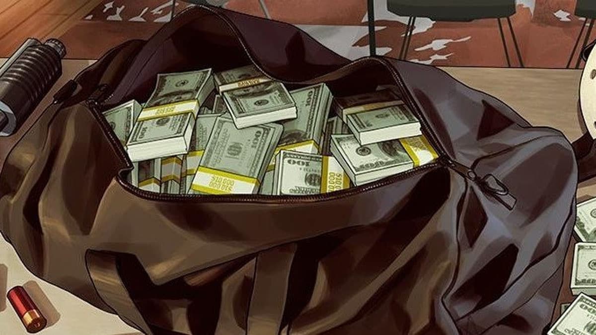 Money in GTA 5.