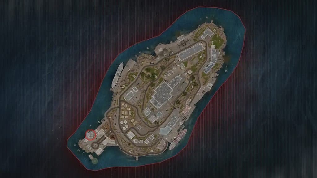 Keycard redeem location Warzone Rebirth Island