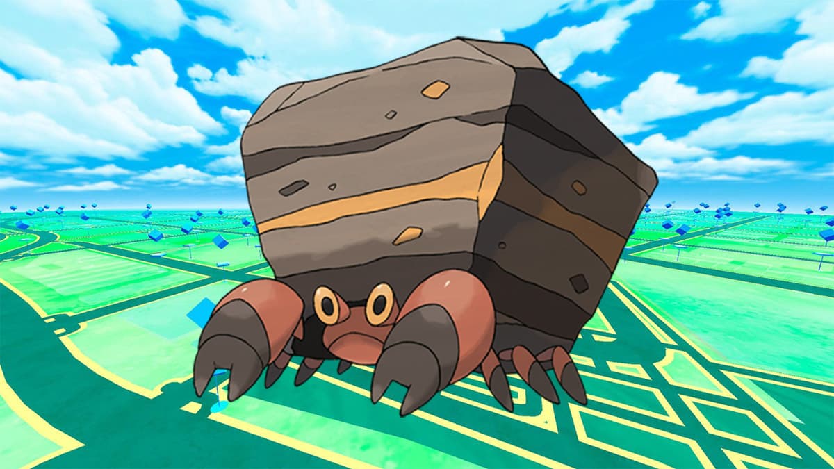 Crustle in Pokemon Go is a Rock/Bug-type Pokemon