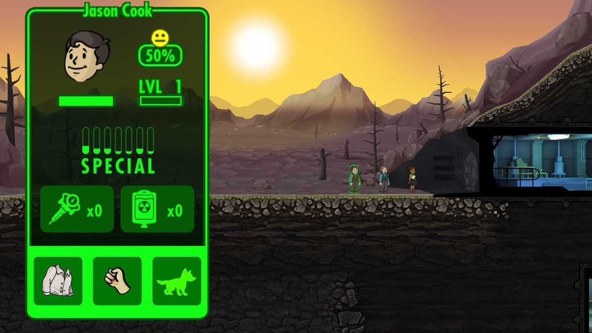 Jason Cook's Special Stat in Fallout Shelter
