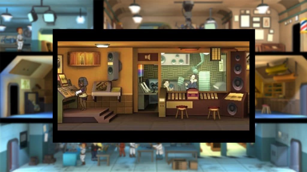 Rooms in Fallout Shelter.
