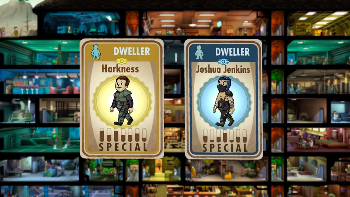 Fallout Shelter Legendary and Rare Dwellers