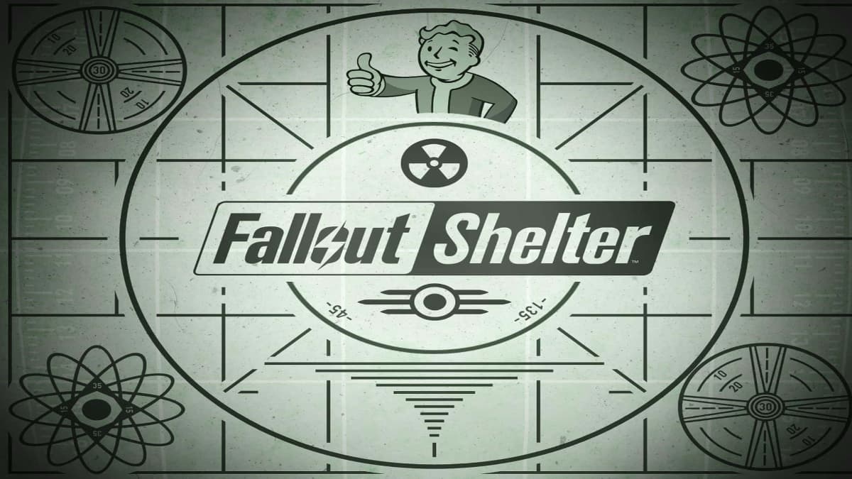 Fallout Shelter cover with Vault Boy