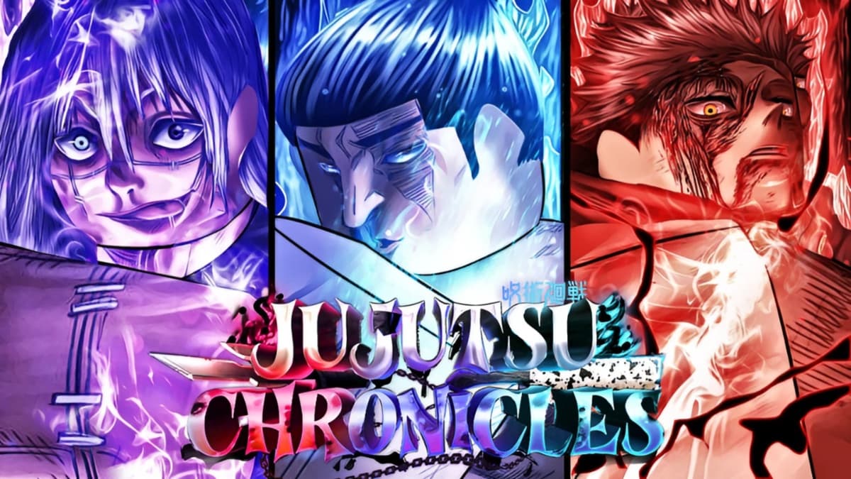 Jujutsu Chronicles artwork with multiple characters.