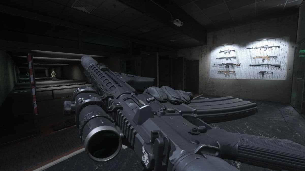 mw2 ftac recon battle rifle in mw3 and warzone firing range