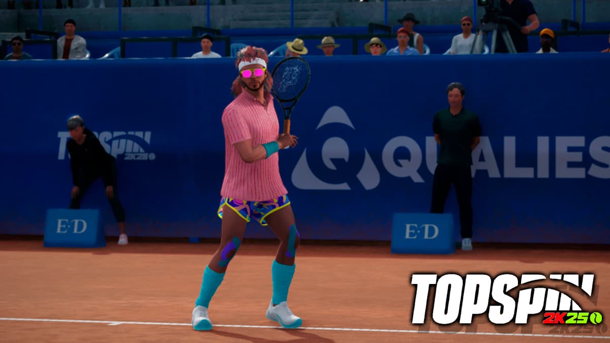 TopSpin 2K25 MyPlayer character