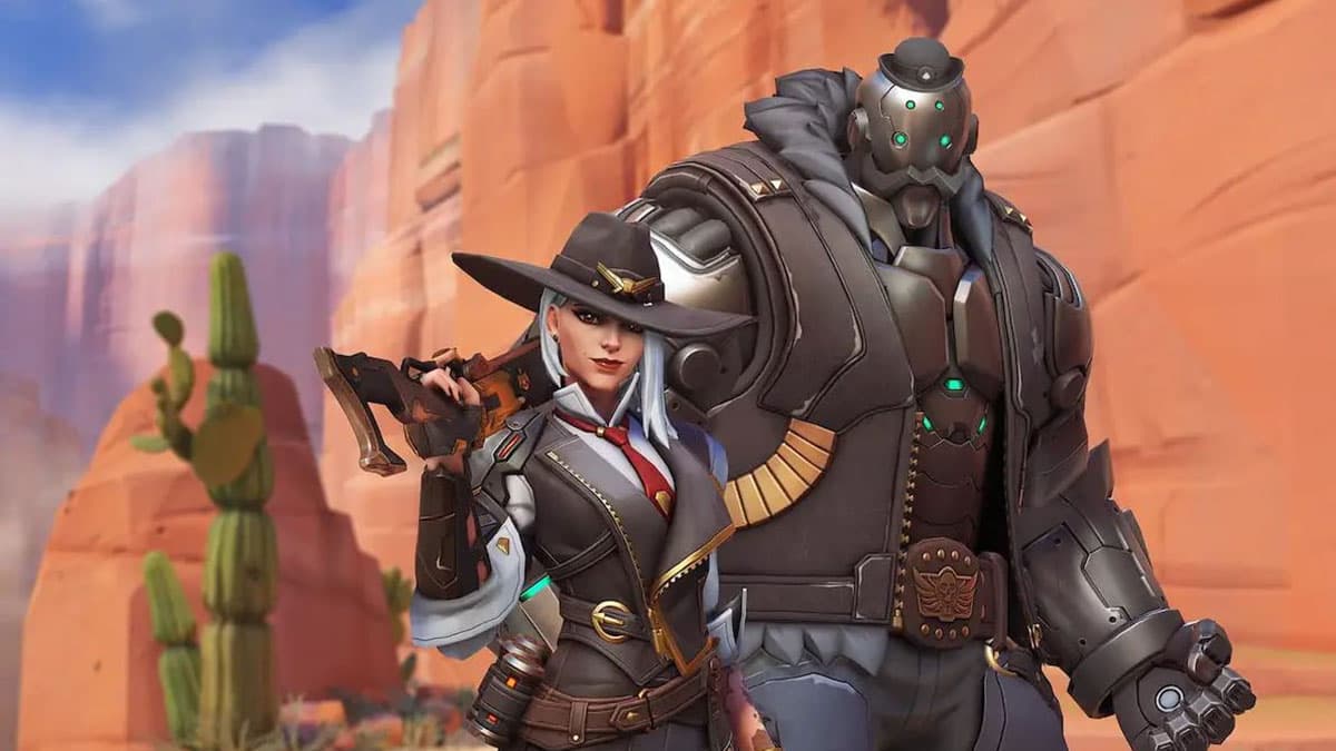 Ashe and B.O.B in Overwatch 2