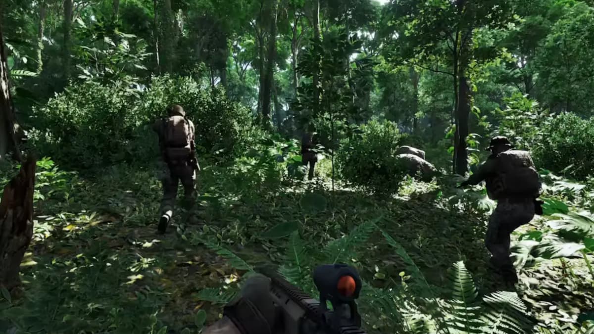 Exploring a dense jungle in Gray Zone Warfare