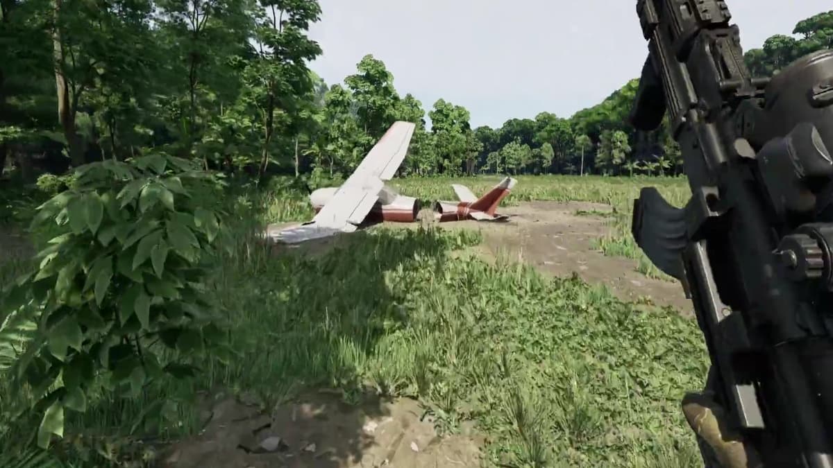 Crashed Plane in GZW